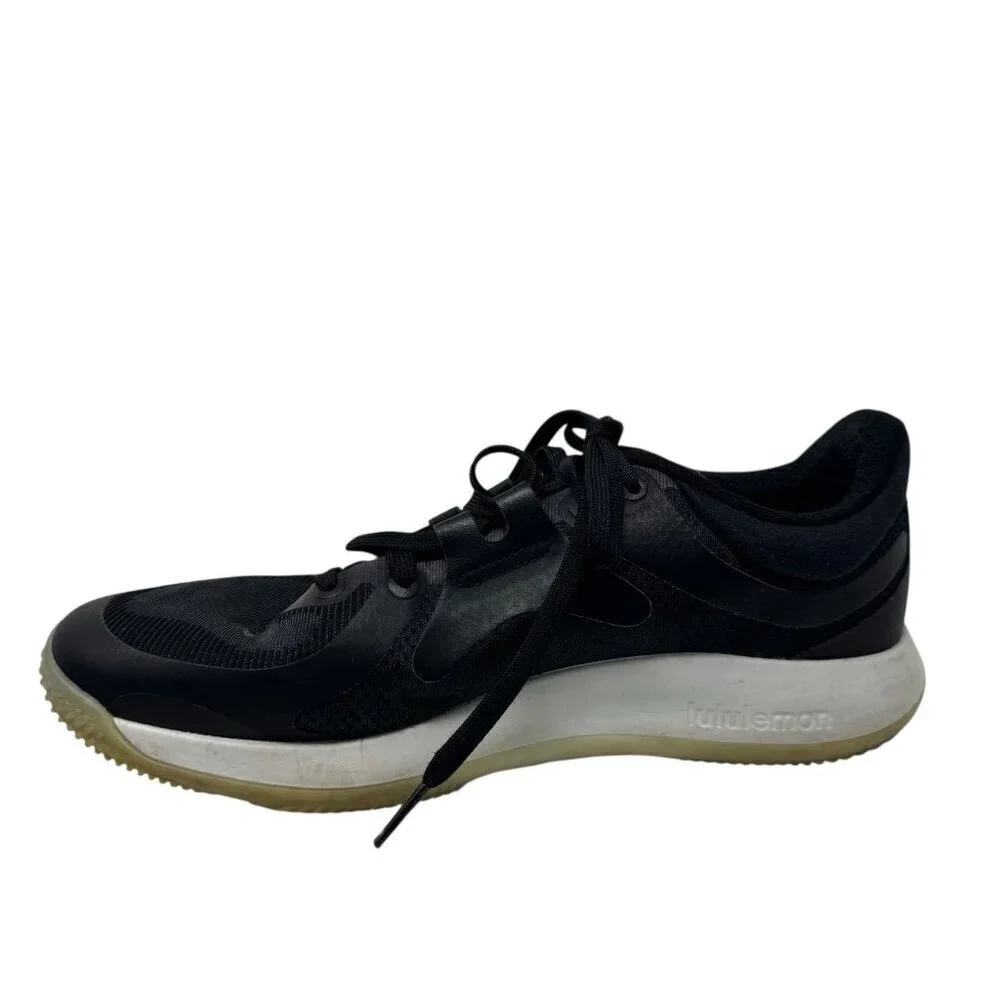 Lululemon Womens Strongfeel Train Black White sneakers training Shoes Size 9.5
